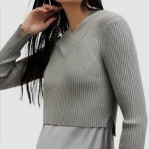 All Saints Cropped Sweater